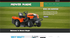 Desktop Screenshot of mowermagic.com.au